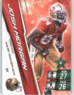 2010 Panini Adrenalyn XL NFL Trading Card #331 Josh Morgan   San Francisco 49ers   NFL Trading Card: Sports Collectibles