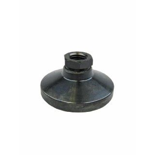 J.W. Winco "LEVEL IT" 24NLV3 Series MLPSO Carbon Steel Tapped Socket Type Leveling Mount, Black Oxide Finish, Metric Size, M24 x 3.0 Thread Size, 9841kg Maximum Load Capacity: Vibration Damping Mounts: Industrial & Scientific