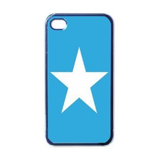 Flag of Somalia Black iPhone 4   4s Case: Cell Phones & Accessories