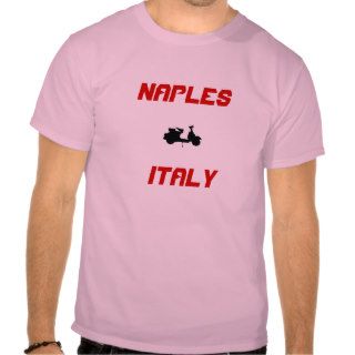 Naples, Italy Scooter T shirt
