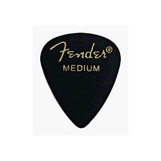 Fender 351 Classic Celluloid Guitar Picks 144 Pack (1 Gross)   Black   Extra Heavy: Musical Instruments