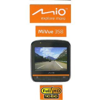 Mio MiVue 358 (32GB) HD DVR car truck video camera recorder drive cam high quality dash cam : Vehicle Backup Cameras : Car Electronics