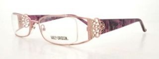 HARLEY DAVIDSON Eyeglasses HD 359 Pink 52MM: Clothing