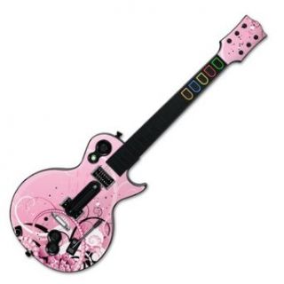 Her Abstraction Design Skin Decal Sticker for Playstation 3 PS3/ Xbox 360 Guitar Hero III Gibson Les Paul Guitar Controller: Video Games