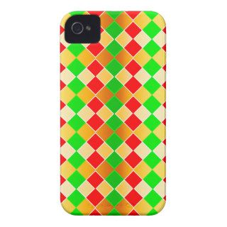 Christmas Harlequin Case Mate iPhone 4 Cases