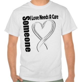 Lung Cancer Someone I Love Needs A Cure Tshirts