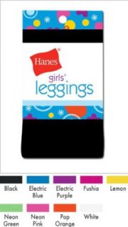 Hanes Girl's Leggings 1 Pair 71022, M (7 10), Black at  Womens Clothing store