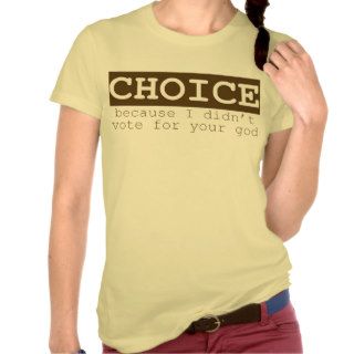 I Didn't Vote, tee (without text on back)