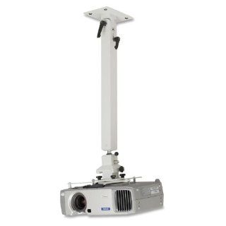 Bretford Manufacturing Inc LCD Projector Mount,4 Adjustable Arms,4x4"x25",Off White: Office Products