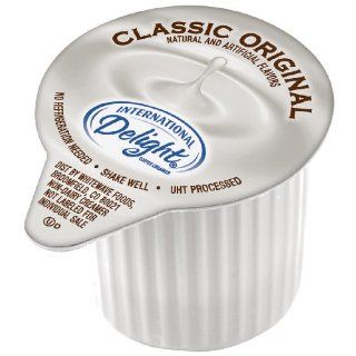 International Delight Original Liquid Creamer, 384 Count Single Serve Packages : Nondairy Coffee Creamers : Grocery & Gourmet Food