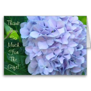 Thank You So Much for the Gift Cards Hydrangeas