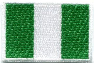 Flag of Nigeria Nigerian West Africa Applique Iron on Patch Medium S 390 Handmade Design From Thailand: Everything Else