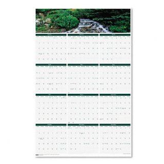 HOD397   Earthscapes Waterfalls of the World Yearly Wall Calendar : Office Products