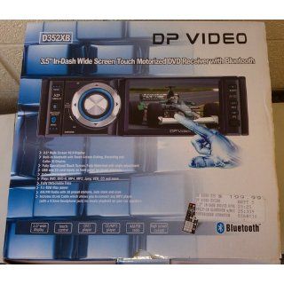 DP Audio Video D352XB 3.5 Inch Wide Touch Screen DVD Receiver with Bluetooth : Vehicle Dvd Players : Car Electronics