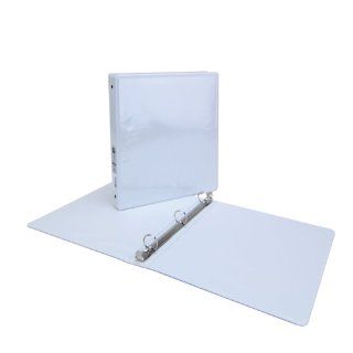 Wilson Jones 362 Line Basic Round Ring View Binder, 0.5 Inch Capacity, 8.5 x 11 Inch Sheet Size, White, 12 Binders (1 Case) (W7036265V) : Office Products