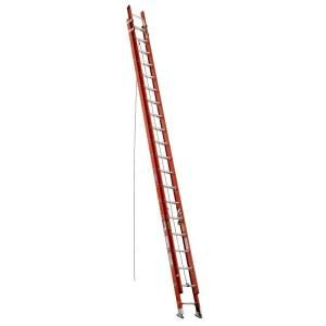 Werner 40 ft. Fiberglass D Rung Extension Ladder with 300 lb. Load Capacity Type IA Duty Rating D6240 2