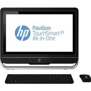 HP Pavilion TouchSmart 23 f364 23" All in One Desktop (2 GHz AMD A6 5200 Quad core Processor, 8 GB RAM, 1 TB Hard Drive, SuperMulti DVD Burner, Windows 8 64 bit) Black : Desktop Computers : Computers & Accessories