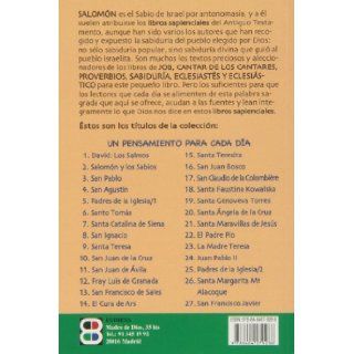 SalomOn Y los Sabios de Israel: 366 Textos. Un pensamiento para cada dia. (Spanish Edition): Antonio Gonzalez Vinagre: 9788484079286: Books