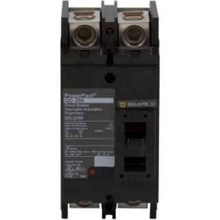 Square D by Schneider Electric QO 200 Amp Q Frame 22k AIR Two Pole Circuit Breaker QDL22200