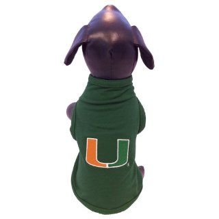 NCAA Miami Hurricanes Cotton Lycra Dog Tank Top, XX Small  Sports Fan Pet Dresses  Sports & Outdoors