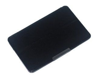 Slim Auto Sleep Magnetic Leather Case Flip Cover for Asus Fonepad Me371 Me371mg (Black): Computers & Accessories