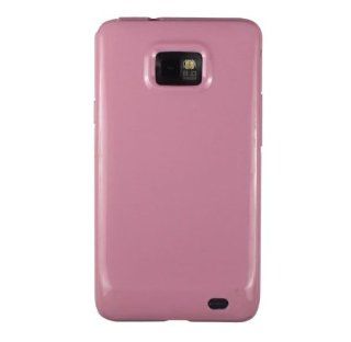 amtonseeshop Pink Soft GEL TPU Silicone Case Cover for At&t Samsung I9100 S2: Cell Phones & Accessories
