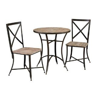 Driftwood Round Table & Side Chairs   Kitchen Tables And Chairs Sets