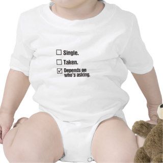 Single/Taken Baby Bodysuit