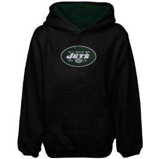 New York Jets Preschool Logo Pullover Hoodie   Black : Sports Fan Sweatshirts : Sports & Outdoors