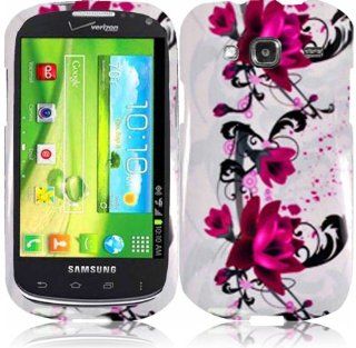 For Samsung Godiva i425 Hard Design Cover Case Purple Lily Accessory: Cell Phones & Accessories