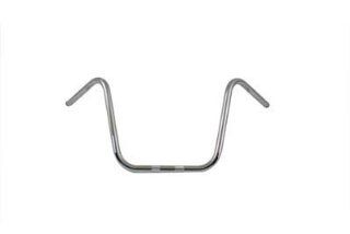 Motorcycle Ape Hanger Handlebars with Indents: Automotive