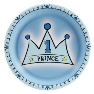 Lil' Prince 1st Birthday Dinner Plates (8): Toys & Games