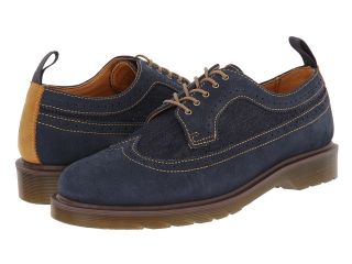 Dr. Martens Shreeves Brogue Shoe Shoes (Navy)