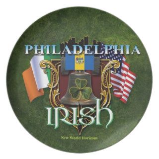 Philadelphia Irish Pride Plates