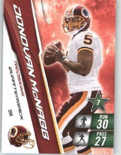 2010 Panini Adrenalyn XL NFL Football Trading Card # 394 Donovan McNabb   Washington Redskins in Protective Screwdown Case!: Sports Collectibles
