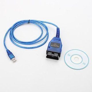 KKL VAG COM for 409.1 USB OBD2 Cable Car Diagnostic Scan Tool : Car Electronics