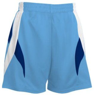 Teamwork Women/Girls Stinger Mesh Softball Shorts 447 COLUMBIA BLUE/WHITE/NAVY W2XL : Volleyball Jerseys : Sports & Outdoors