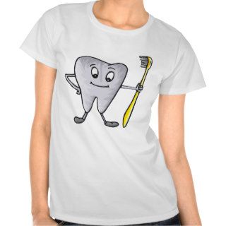 Tooth & Toothbrush 2 ~ Dental Dentist Hygienist T shirt
