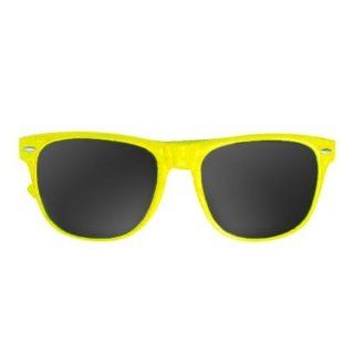 Exercise Gear, Fitness, Vintage Wayfarer Style Sunglasses   15 Colors Dark Lenses Yellow Pastel Shape UP, Sport, Training : General Sporting Equipment : Sports & Outdoors