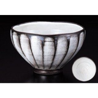 soup cereal bowl kbu433 13 482 [6.5 x 3.82 inch] Japanese tabletop kitchen dish 5.5 bowl take heavy black pottery bowl powderˆ [16.5 x 9.7cm] inn restaurant tableware restaurant business kbu433 13 482: Kitchen & Dining