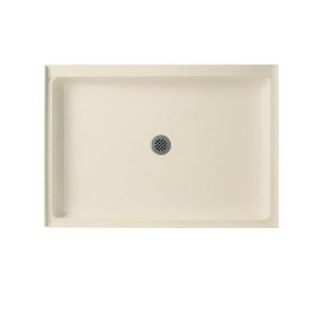 Swanstone 34 in. x 54 in. Solid Surface Single Threshold Shower Floor in Bone SF03454MD.037