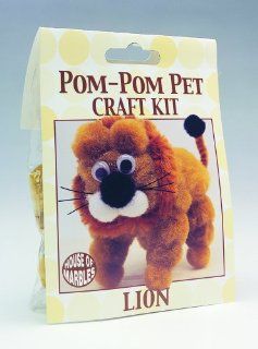 Pom Pom Pet Craft Kit   Lion: Toys & Games