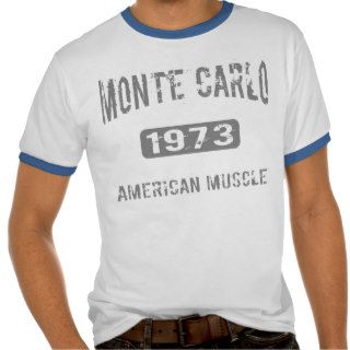 1973 Monte Carlo Apparel T Shirts