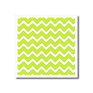 ht_110748_3 Janna Salak Designs Prints and Patterns   Chevron Pattern Lime Green and White Zigzag   Iron on Heat Transfers   10x10 Iron on Heat Transfer for White Material: Patio, Lawn & Garden