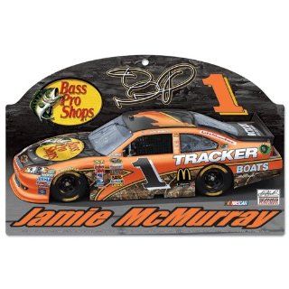 Jamie McMurray Official NASCAR 17"x11" Wood Sign by Wincraft  Sports Fan Decorative Plaques  Sports & Outdoors