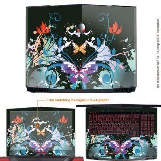 Matte Protective Decal Skin Sticker (Matte finish) for Alienware M17X with 17.3in Screen (view IDENTIFY image for correct model) case cover Matte_09 M17X 438: Computers & Accessories