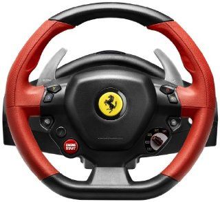 Thrustmaster VG Ferrari 458 Spider Racing Wheel   Xbox One: Video Games