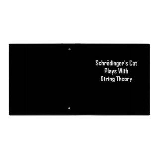 Schrodinger's Cat Plays With String Theory Vinyl Binders