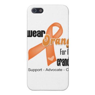 I Wear an Orange Ribbon For My Grandma Case For iPhone 5