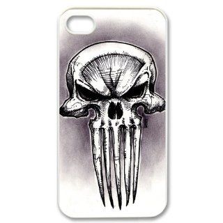 Custom Zombies Skull Cover Case for iPhone 4 4s LS4 3710: Cell Phones & Accessories